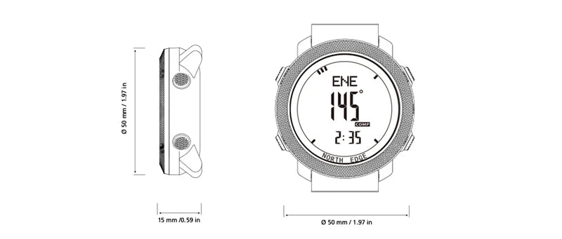 MyEdge Men's Sport Digital Watch