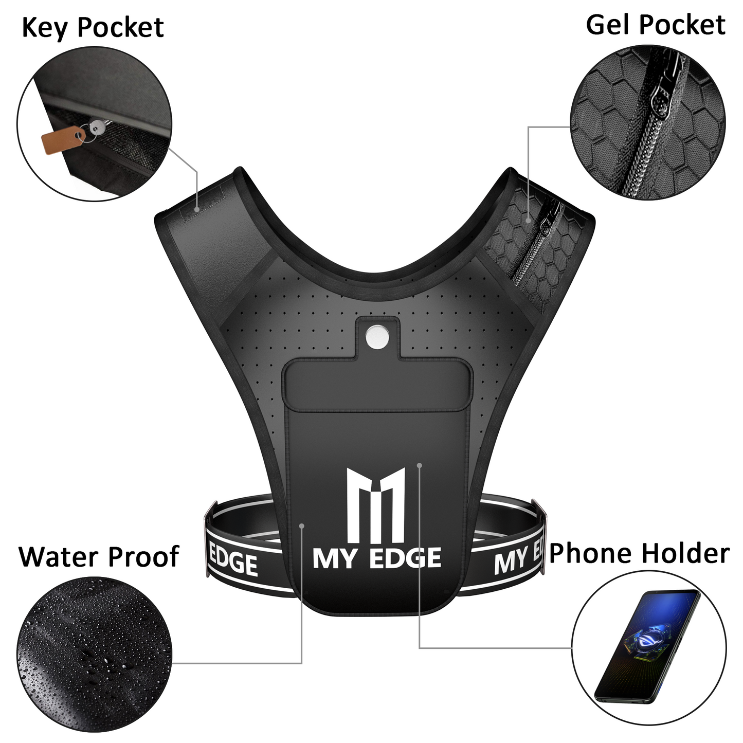 MyEdge BEST Seller Running Vest