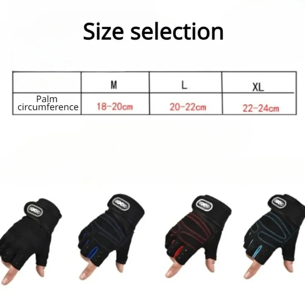 MyEdge Gym Gloves for Men Women Fitness Weight Lifting Wristband